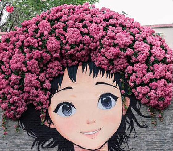 漯河墙体彩绘-网红墙打卡