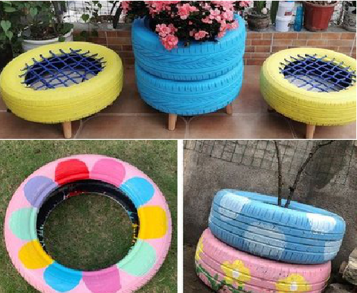 漯河墙体彩绘-变废为宝