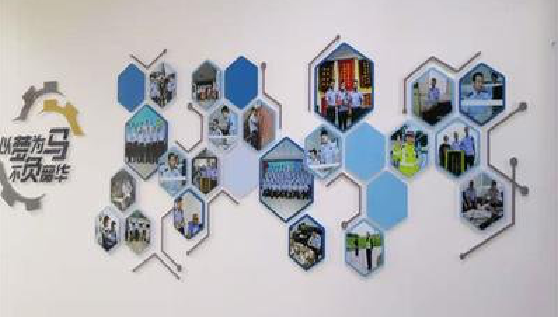 漯河文化墙最常见的做法。