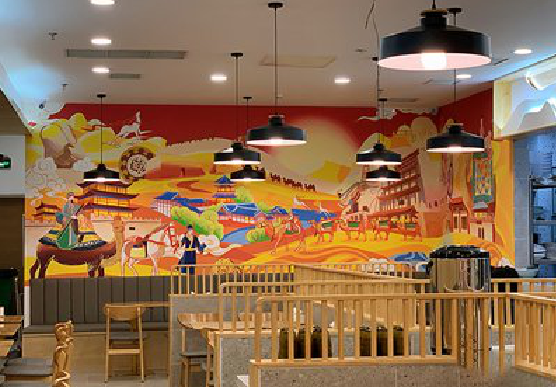 漯河商业空间彩绘介绍。