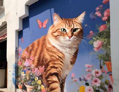 漯河自己绘制有个性的手绘墙