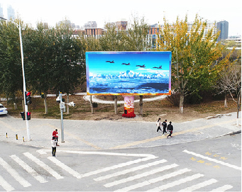 漯河户外大屏广告投放要点。